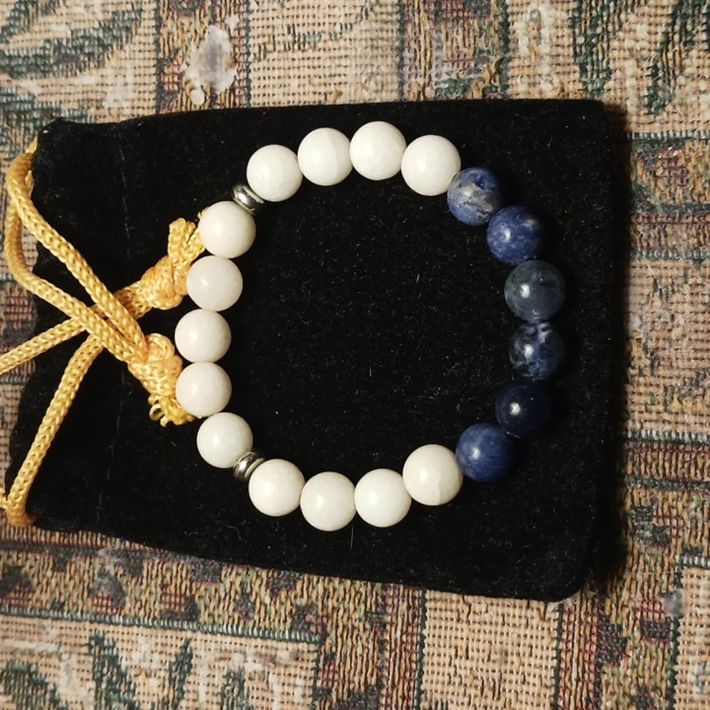 Elevated Faith Stone Bracelet